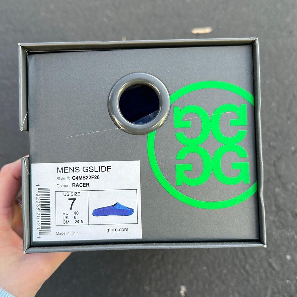GFore men’s GSlide